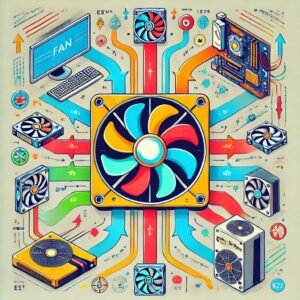 इलेक्ट्रॉनिक मशीनों में फैन