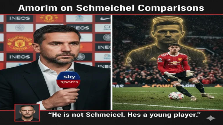 ruben-amorim-senne-lammens-schmeichel-comparison-man-utd